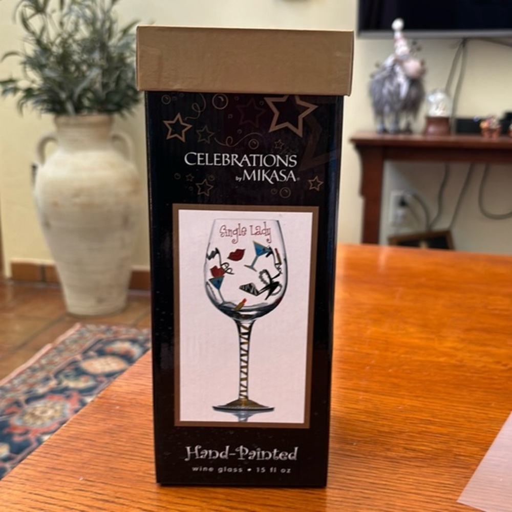 Celebrations by MiKasa wine glass